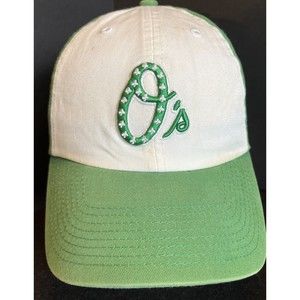 Baltimore Orioles Cool Vintage Green O’s Hat Cap Fitted Size Large